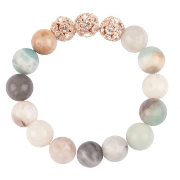 Gorgeous Rhinestone Glass Stone Bracelet - Picture 1 of 4